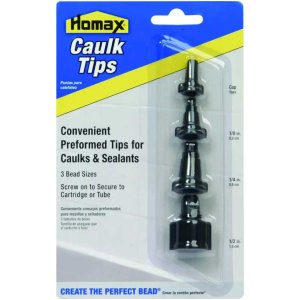 Homax 4 Piece Caulk Tips