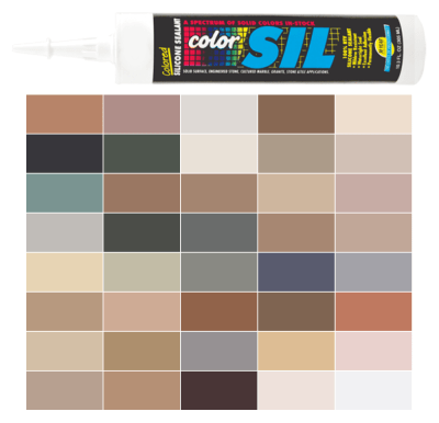 Silicone Colored Caulk - C-Cure Color Line