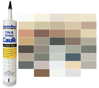 Latex Colored Caulk - Southern Grouts and Mortars Color Line